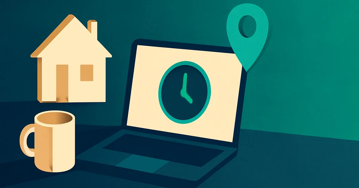 Controle de ponto para operações 100% remotas