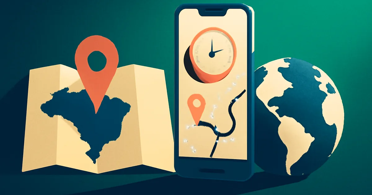 Geolocalização e cerca virtual no ponto