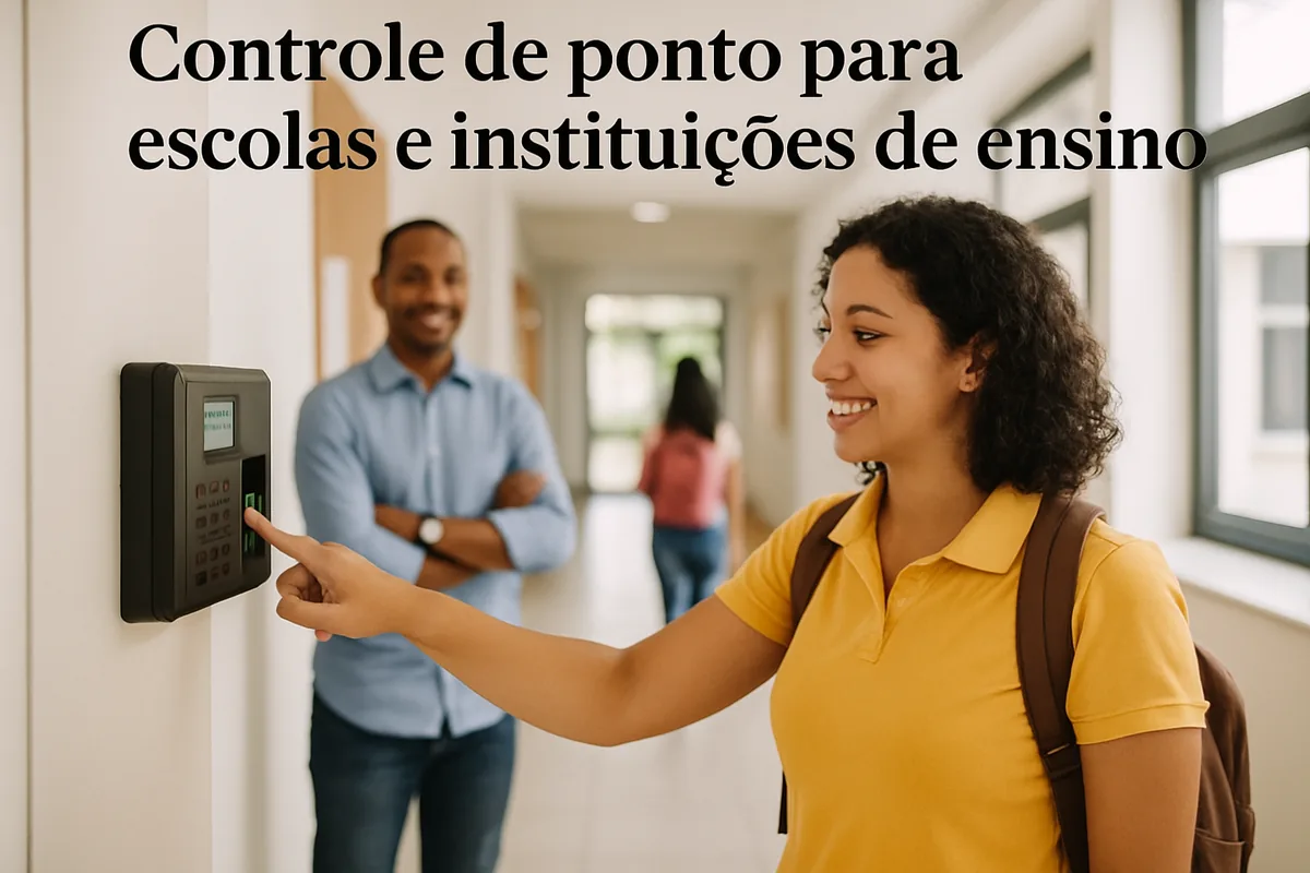 Controle de ponto para escolas